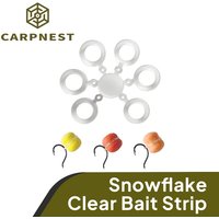 CARPNEST 150pcs Baitbands Pellet Bands Carp Fishing Tackle Elastic Silicone Baitholder