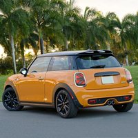 2 Stück E‑Mark MINI Cooper LED-Rückleuchten-Set, zugelassen für MINI Cooper F55 F56 F57 Hatchback Cabrio 2014-2019, Rückleuchte mit dynamischem sequenziellem gelbem Blinker, Tagfahrlicht, Bremslicht,