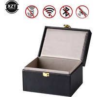 Anti Theft Faraday Box For RFID Faraday Key Fob Protector Radiation-proof Mobile Phone Box Car Keyless Signal Blocker Security