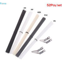 ✔52Pcs Plastic Welding Kit,ABS PP PVC PE Plastic Welding Rods,304 Stainless Steel Welding Repair Mesh,Car Bumper Repair Tool