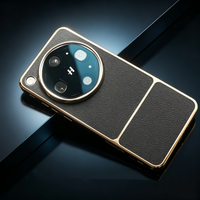 Magnetic Case For OPPO Find X9 Ultra Case Simple For MagSafe Leather Splicing Electroplating PC Hard Lightweight Cover Dustproof