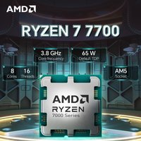AMD Ryzen 7 7700 8-Core 16-Thread 3.8GHz L3=32M Processor 65W R7 7700 Socket AM5 5NM DDR5 NEW but No Fan