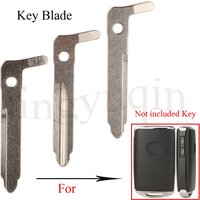 jingyuqin Emergency Spare Key Blade Smart Key Uncut Blade For 2019-2022 Mazda M6 MX5 CX5 CX7 CX9 RX8 CX30