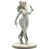 38mm Resin model kits Beauty Soldier colorless and self-assembled A-2306