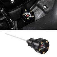 Oil Temperature Dipstick 5 Brass For Harley 2018-2024 Softail Low Rider Fat Boy Heritage Classic Street Bob Breakout