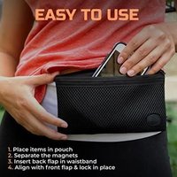 AliExpress Running Fanny Pack - Waterproof Magnetic Sealing Waist Bag for Running, Walking, and Travel