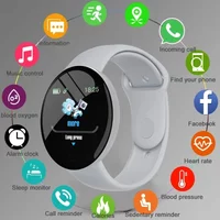 Children D18 Smartwatch Square Color Screen Multiple Sports Modes Call Information Reminder Photo Taking Music Smart Bracelet