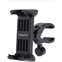 Gym Treadmill Exercise Bike Handlebar Clip Mount Stand for Tablet Mobile Phone Bracket for IPad for IPhone 4 To 14 Inch Devices