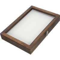 Insect Display Case Vintage Specimen Box Hanging Design Space Saving Wooden Frame Acrylic Material Dry Flower Storage Jewelry