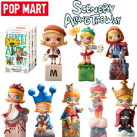 POP MART Molly 20th Anniversary Scenery Along The Way Series Blind Box Collectible Desktop Decoration Model Girl's Birthday Gift