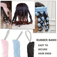 Heatless Octopus Curl Formers Overnight Sleeping No Damage Large Soft Loose Wavy Hair Rollers Bands