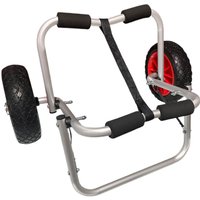 Foldable Kayak Cart Kayak Cart Dolly Canoe Trolley Wheels Paddleboard Aluminum Alloy Carrier Cart Boat Kayak Canoe Cart