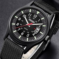 Reloj hombre 2023 mode herren nylon uhren luxus männer armee militär quarzuhr kalender datum armbanduhr relogio masculino