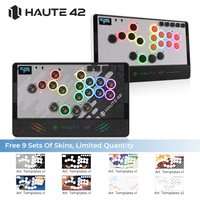 Haute42 C-AT Magnetic Leverless Hitbox Controller Stickless Arcade Controller Keyboard For PC/PS4/PS5/Switch Hitbox Fightstick