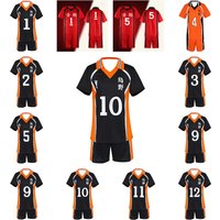 Haikyu!! Haikyuu Cosplay Costume Karasuno Koukou High School Volleyball Club Hinata Shoyo Kageyama Tobio Sportswear Jerseys