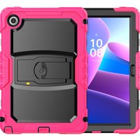 3-Layers Stand Armor Case For Lenovo Tab 10.1 2025 K10C TB311FU TB311XU ZAEH0019IN ZAEH0180IN AEJ0054IN Heavy Duty Rugged Cover