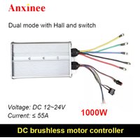High-power DC 12V 24V 55A 3 Phase Brushless Motor Speed Controller For Water Pump Agricultural Machinery BLDC Driver No Hall