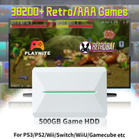 JMachen 500GB Gaming HDD Retrobat & Playnite Video Game Console with 38200+ Games for PS3/PS2/PSP/Switch/Wii/WiiU for PC/Laptop
