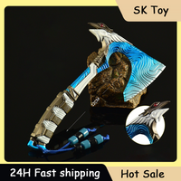 12cm Apex Heirloom Winter Bite Metal Crafts Ornament Knife Toy Sword Axe Model Desktop Ornament Gifts Collections