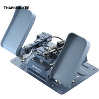 WINCTRL Orion 32 Rudder Pedal Full-scale Airliner Flight Game Simulator Pedal Support for DCS/X-Plane/P3D/MSFS