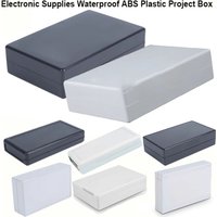 Waterproof Project Enclosure Boxes White Black 9 Styles Storage Case ABS Plastic Housing Instrument Case Electronic Supplies