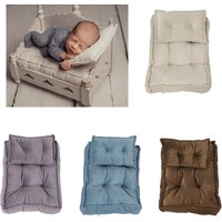 Weiche Bequem Neugeborenen Fotografie Prop Studio Schießt Bebe Bild Posiert Decke Kissen & Matratze Set Zubehör