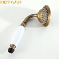 Retail & wholesale solid copper antique brass handheld shower luxury batnroom Hand Shower Head YT-5191