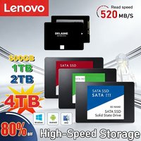 Lenovo Fast SATA SSD 4TB 500GB HD 1TB Internal SSD 2.5 Inch High Speed SSD 2TB Solid State Drive For Laptop SSD Notebook
