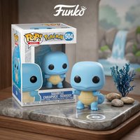 Funko Pop Pokémon Series Squirtle Statues, Dolls, Limited Edition Desktop Decorations, Original Collectible Gifts