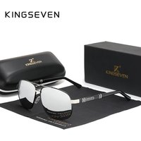 KINGSEVEN NEW Fashion Men's Sunglasses Polarized UV400 Protect Driving Glasses Male Classical Square Sports Anti-glare Eyewear