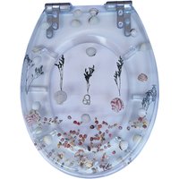 Toilet Seat Cover For Household General Toilet Plate Thick Resin Transparent Toilet Cover V U O-Style Old-Fashioned wc inodoro