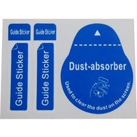 20/30/50/200pcs Blue Dust Removal Phone Screen Cleaning Tool All Phones 3 In 1 Dust-absorber Guide Sticker Clear Dust On Screen