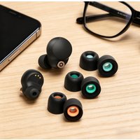 Memory Foam Ear Tips Replacement, Soft Comfort Earbuds Buds for Sony WF-1000XM3 WF-1000XM4, Anti-Slip Ear Piece Caps