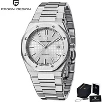 PAGANI DESIGN PD1673 Miyota 8215 Men's Fashion Watch 40MM Sport Automatic Mechanical Stainless Steel 100M Waterproof Watch