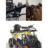 AliExpress NONE Right Dual Twin Brake & Left Brake Lever For 2-Stroke Water Cool Engine Pocket Bike Bicycle 47cc 49cc Mini Quad ATV