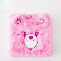 Kawaii Bear Notebook Carebears Cute Student Stationery Embroidery Hand Ledger Wholesale Cartoon Care Bears Journal Gift