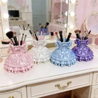 3D Printing Dress-shaped Storage Tray Lolita-style Princess Dress Makeup Brush Pen Holder Desktop Cosmetic Jewelry Storage Box