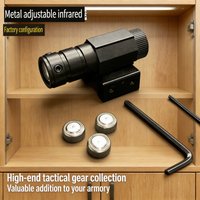 805 Adjustable Red Dot Laser Sight, Mini Red Laser Pointer, 11mm/20mm Rail, Hunting Rifle Pistol Gun Sight