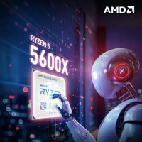 NEW AMD Ryzen 5 5600X 6-Core 12-Thread Processor 3.7GHz 65W L3=32M DDR4 PCIe 4.0 Socket AM4 7NM R5 5600X but No Fan