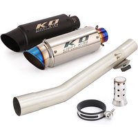 For Suzuki Bandit 600 GSF 600 1995-2006 Years Motorcycle Exhaust Mid Connect Pipe Slip On 51mm Muffler Baffle With DB Killer