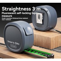 1PC Tape Measure 10m Stainless Steel measuring Tape High-Precision Thickened Tape Measure, Drop Resistant Fluorescent Tape Measu