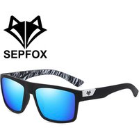 SEPFOX Men Polarized Fishing Sunglasses Outdoor Sports Hiking Driving Running Sun Glasses UV400 Eyewear