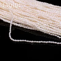 High Quality Natural Freshwater Pearl Beads Irregular Shape Punch Loose Beads For DIY Necklace Bracelet Jewelry Making 2-2.5mm