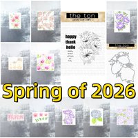 New Rose Tags Lanterns Plaid Bows Morning Metal Cutting Dies Clear Stamps Stencil DIY Scrapbook Gift Card Decoration 2026