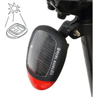 AliExpress NONE 2 LED Taillight Solar Energy Bicycle Tail Light Cycling Safety Solar Power Bike Rear Lamp Night Riding Safety Warning Taillights