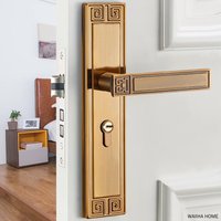 Bedroom Retro Interior Door Lock Sturdy Door Handle Color Kitchen Home Wooden Door Furniture Aluminum Door Lock