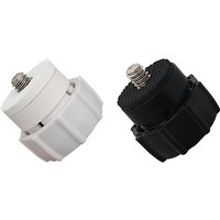 1/4 Screw To 17MM Ball Head Mount Interface Plastic Joint Adapter For Phone Camera Car Mounting Tripods Monitors GPS Bracket