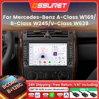 Carplay Android Auto Radio für Mercedes Benz B200 B-Klasse W169 W245 Viano Vito W639 Sprinter W906 Auto Intelligentes System GPS RDS DSP Head Unit