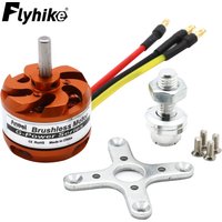 D3530 1100KV 1400KV 1700KV Brushless Motor For Mini Multicopters RC Plane Helicopter Outrunner