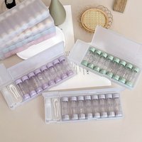 Rgp Lens Container Stylish Portable Contact Lens Case Contact Lens Storage Case Compact For Women Travel Bag